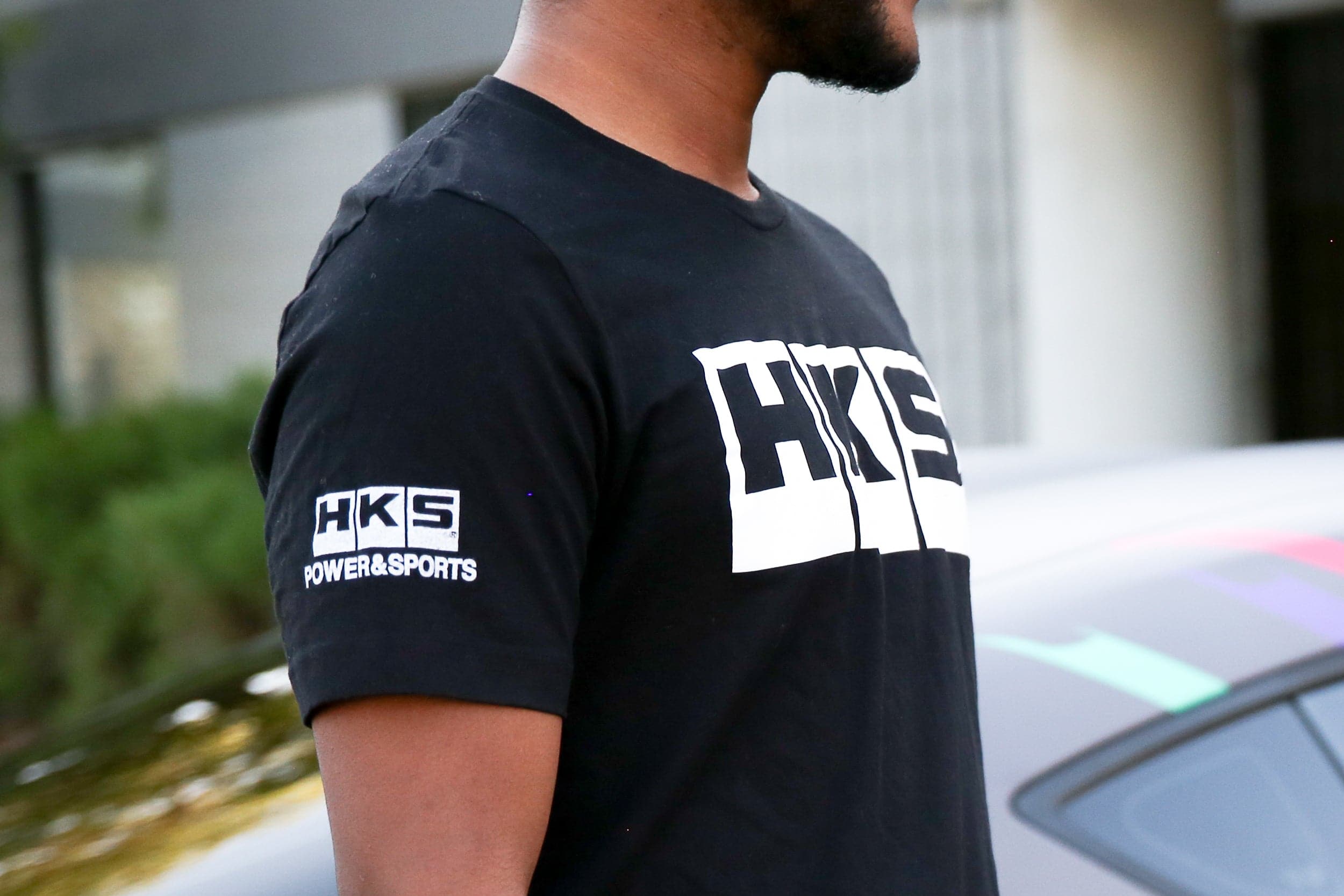 HKS Logo Black T-Shirt **HKS USA Exclusive**
