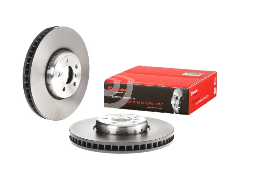 Brembo 2021 BMW 330e/330e xDrive/19-21 330i Front Right Premium OE Equivalent Rotor (09.D095.13)