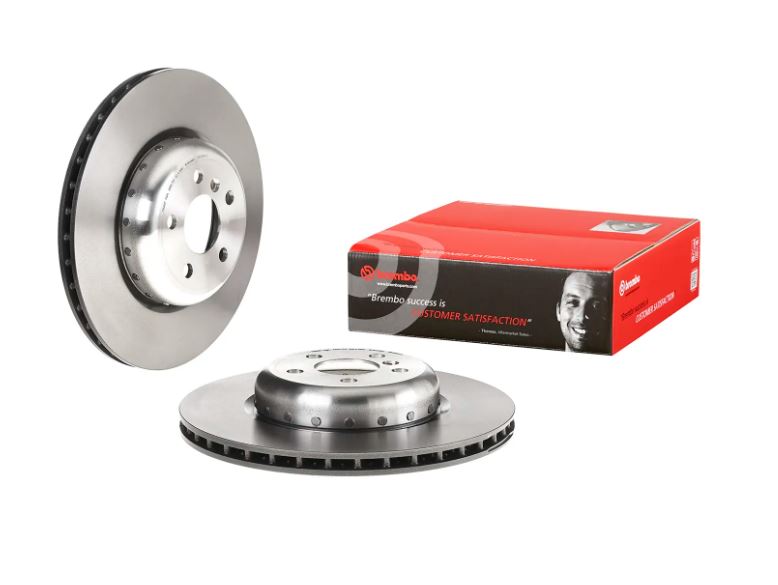 Brembo 2021 BMW 330e/330e xDrive Rear Premium OE Equivalent Rotor (09.D096.13)