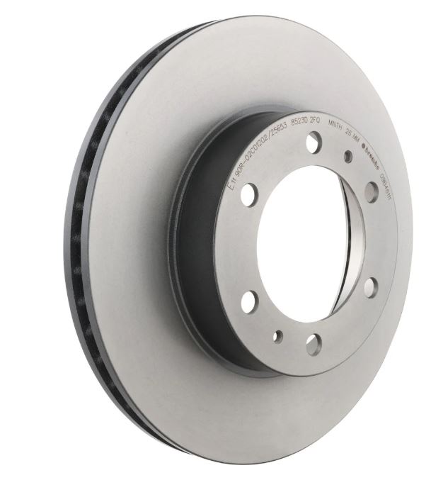 Brembo 03-09 4Runner/07-14 FJ Cruiser/05-20 Tacoma Front Premium UV Coated OE Equivalent Rotor (09.B461.11)
