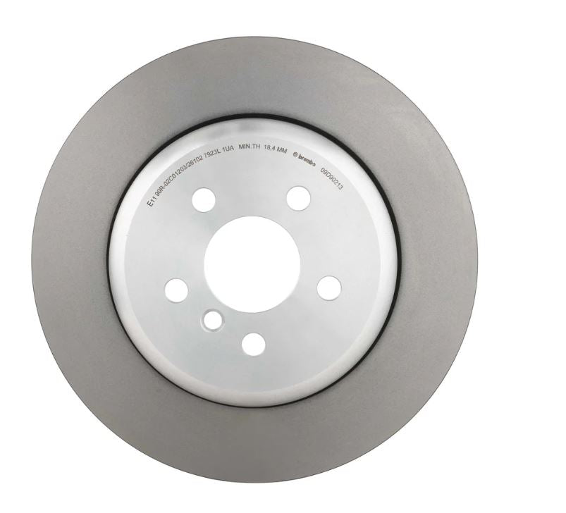 Brembo 2021 BMW 330e/330e xDrive/19-21 330i Rear Left Premium UV Coated OE Equivalent Rotor (09.D902.13)