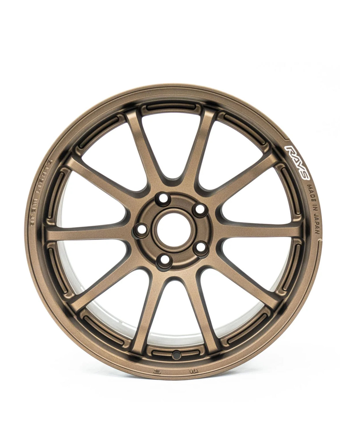 Gram Lights 57NR 17x7.0" +45 5x114.3 Dark Bronze Wheel